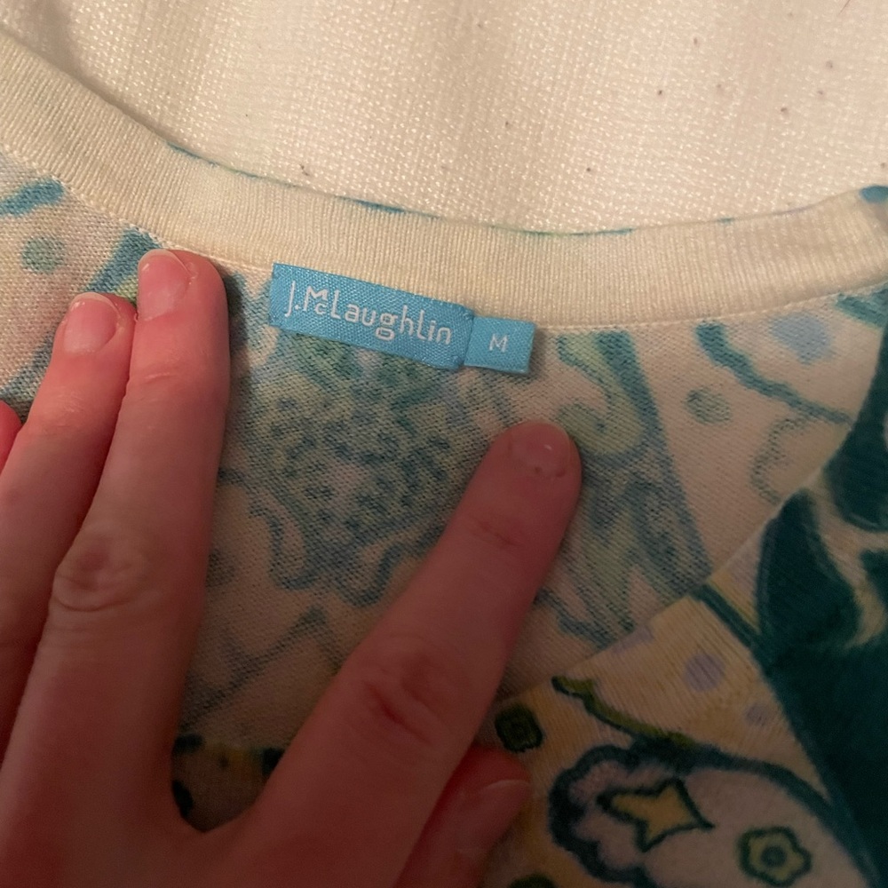 J. McLaughlin long sleeve shirt - Picture 3 of 5